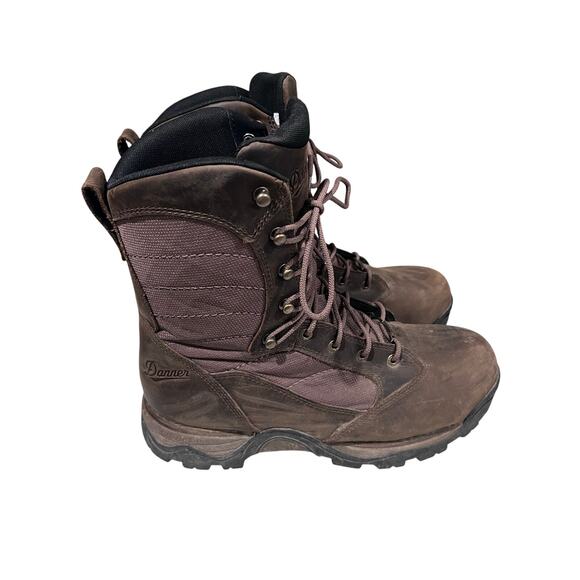 Danner Pronghorn 8” Brown Leather Hunting Boots Mens Size 12 D Waterproof Vibram - Picture 2 of 12